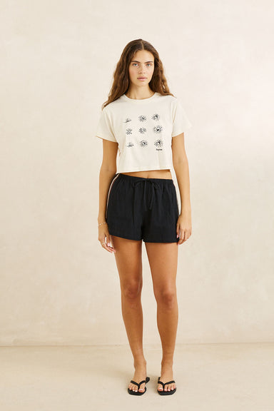 Rhythm Isadora Short in Black — Full-body view