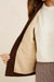 Rhythm Jamie Jacket in Chocolate — Lining detail view