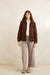 Rhythm Jamie Jacket in Chocolate — Full-body view