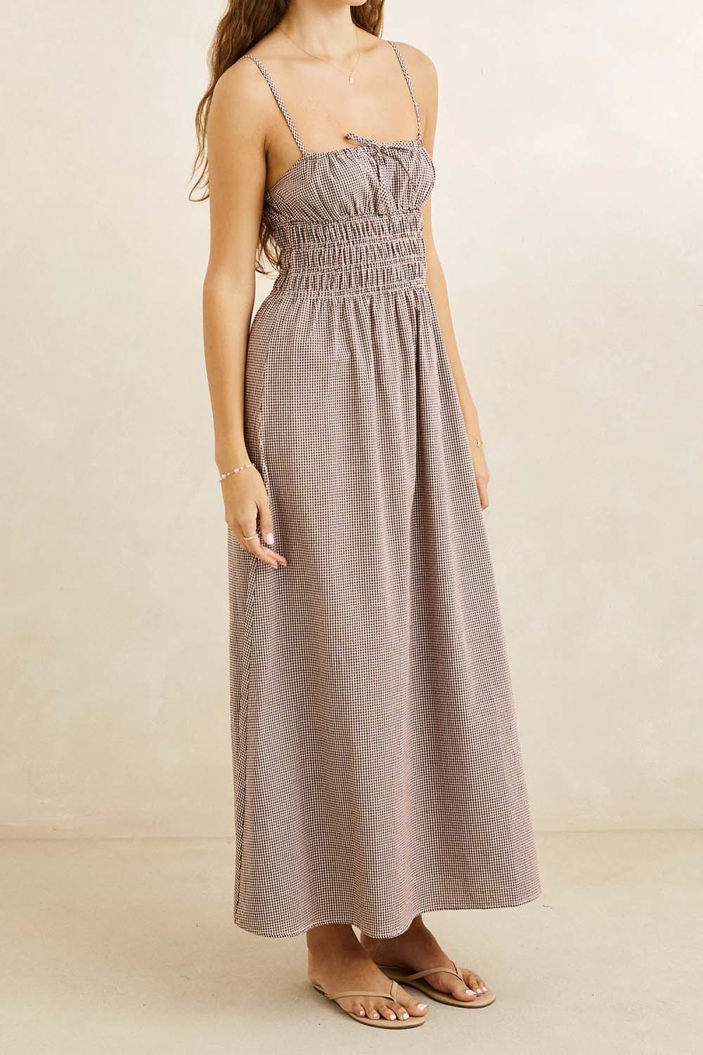 rhythm-london-check-midi-dress-chocolate-side
