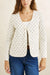 Rhythm London Check Reversible Jacket in Chocolate — Front view, reverse side