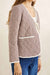 Rhythm London Check Reversible Jacket in Chocolate — Side view, check side