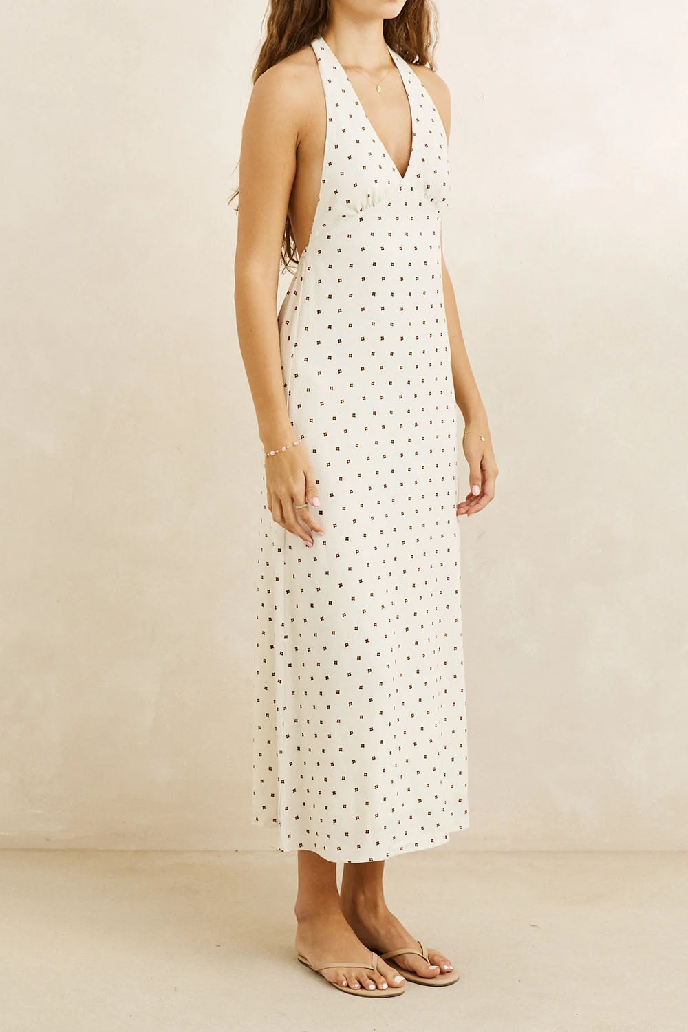rhythm-sandy-halter-neck-maxi-dress-cream-side