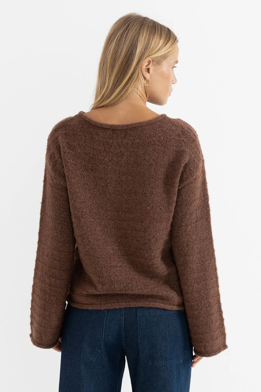 rhythm baklava knit chocolate back
