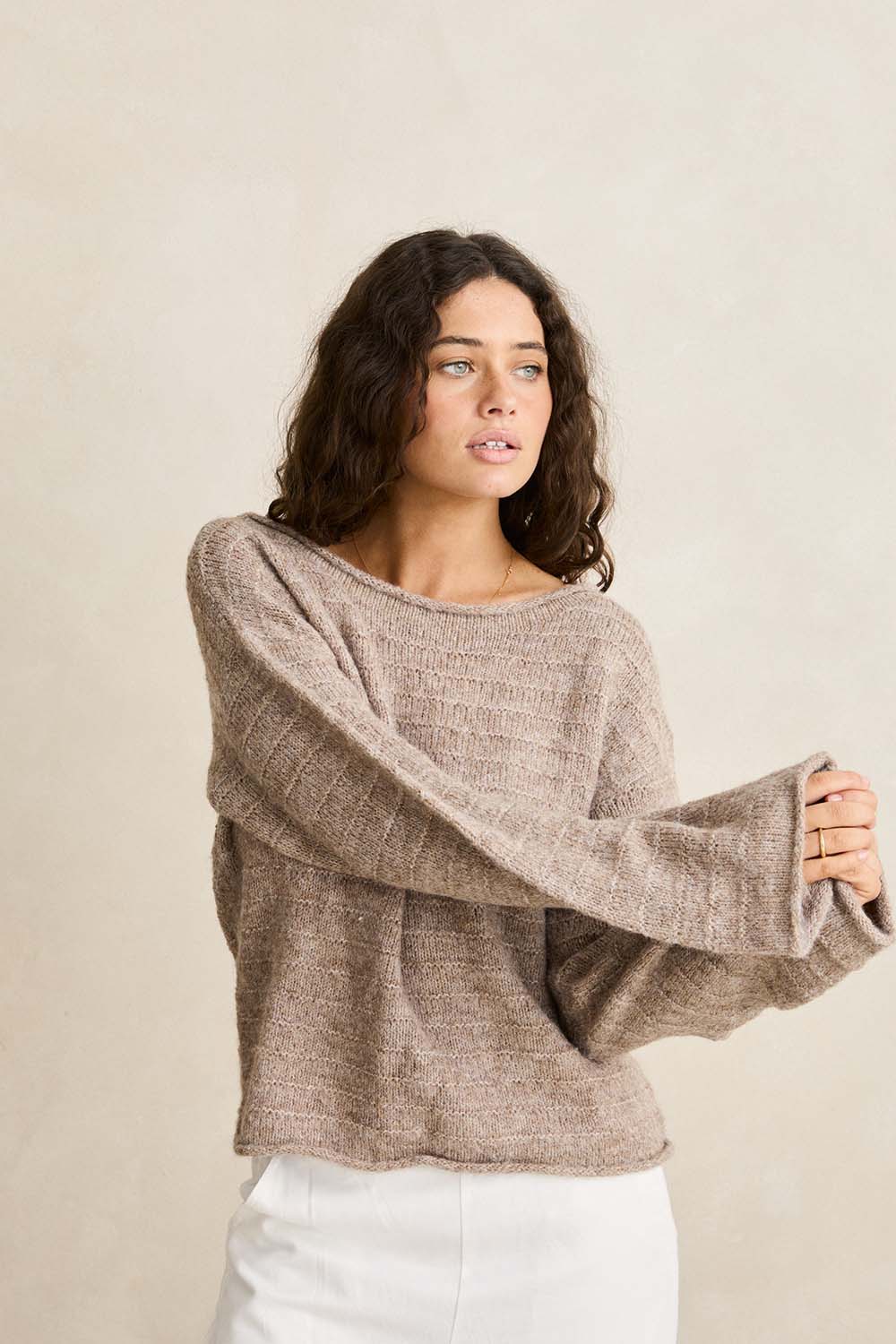 rhythm baklava knit oatmeal 