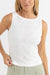 Rhythm - Charm Tank - White - Front
