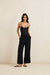 rhythm classic drawstring pant black front