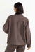 Rhythm - Demi Oversized Denim Jacket - Chocolate - Back