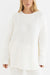 rhythm essential knit jumper white front