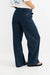 Rhythm - Fleetwood Wide Leg Pant - Dark Denim - Back