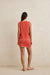 rhythm gigi longline knit vest red back