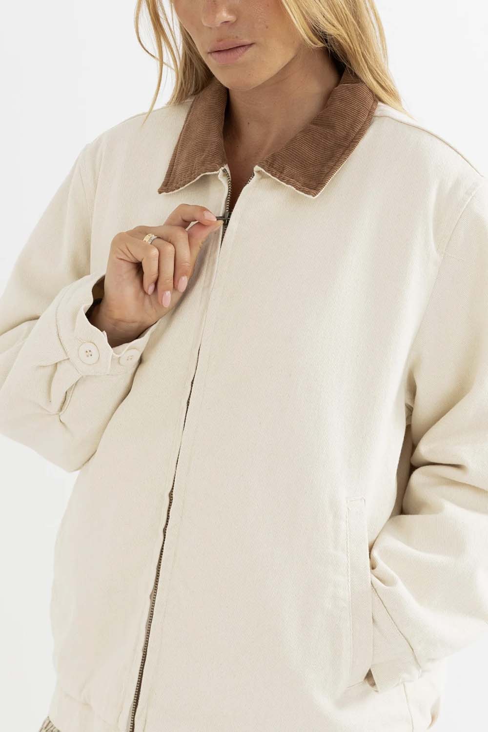 rhythm jamie jacket natural detail