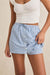 rhythm lola check skort blue