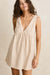 rhythm london check mini dress natural detail
