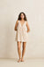 rhythm london check mini dress natural front