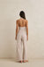 rhythm louise tie front halter tan back