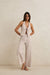 rhythm louise tie front halter tan front