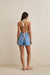 rhythm melia floral halter chocolate back