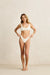 rhythm mila reversible crop top cream reversed front