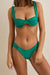 rhythm pacific rib holiday pant green detail