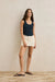 rhythm prairie mini skirt natural
