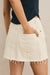 rhythm prairie mini skirt natural back detail