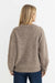 rhythm quinn v neck collared jumper oatmeal back