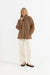 rhythm snowy sherpa jacket oak