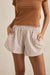 rhythm valley stripe short tan detail