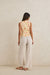 rhythm wildflower tie front top white back
