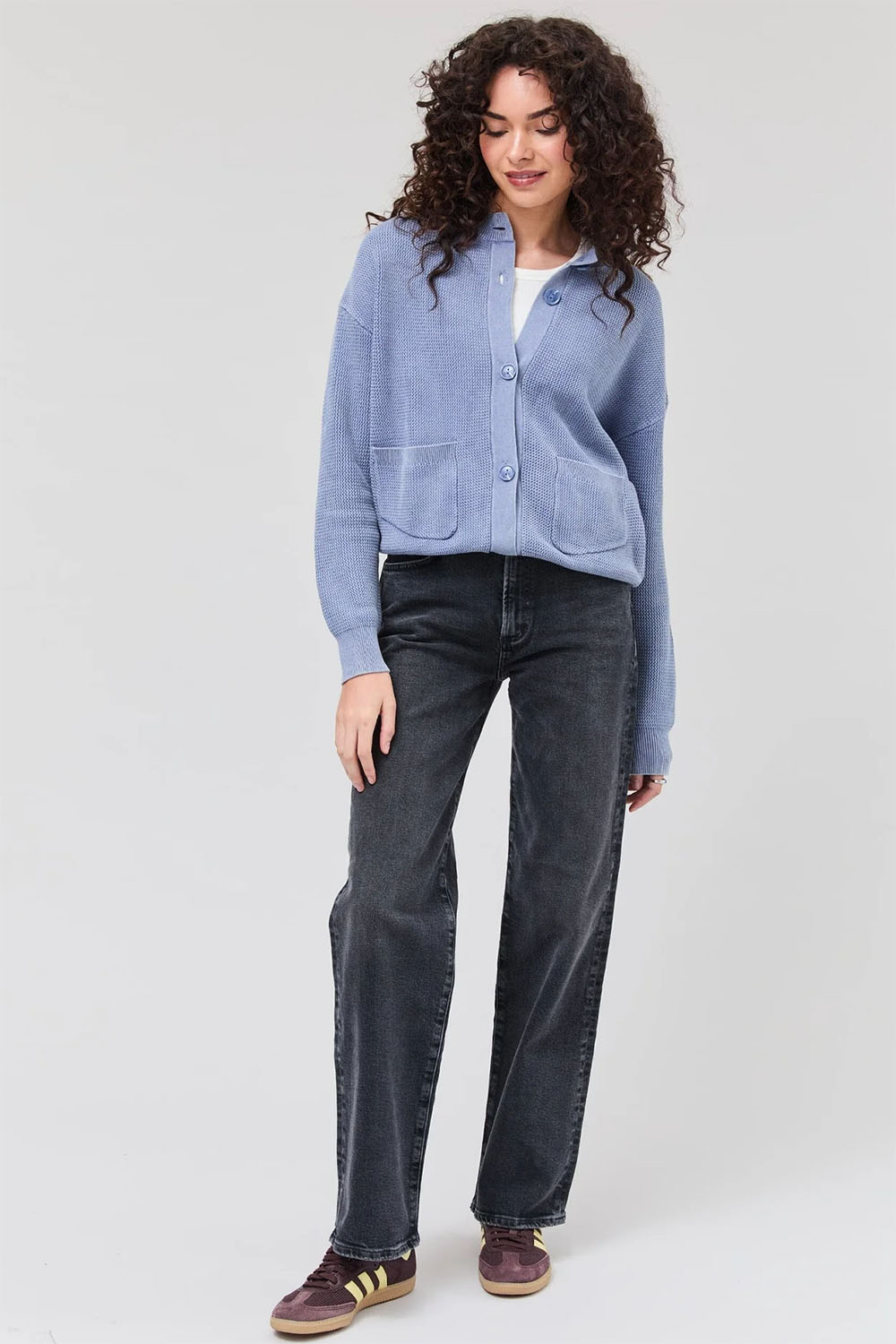 Richer Poorer - Dune Cardigan - Vintage Indigo