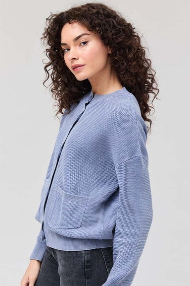 Richer Poorer - Dune Cardigan - Vintage Indigo - Side