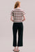 richer poorer recycled stripe tee red stripe back