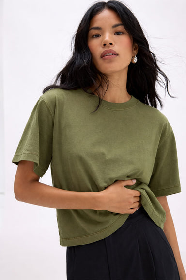 richer poorer relaxed ss crop cypress