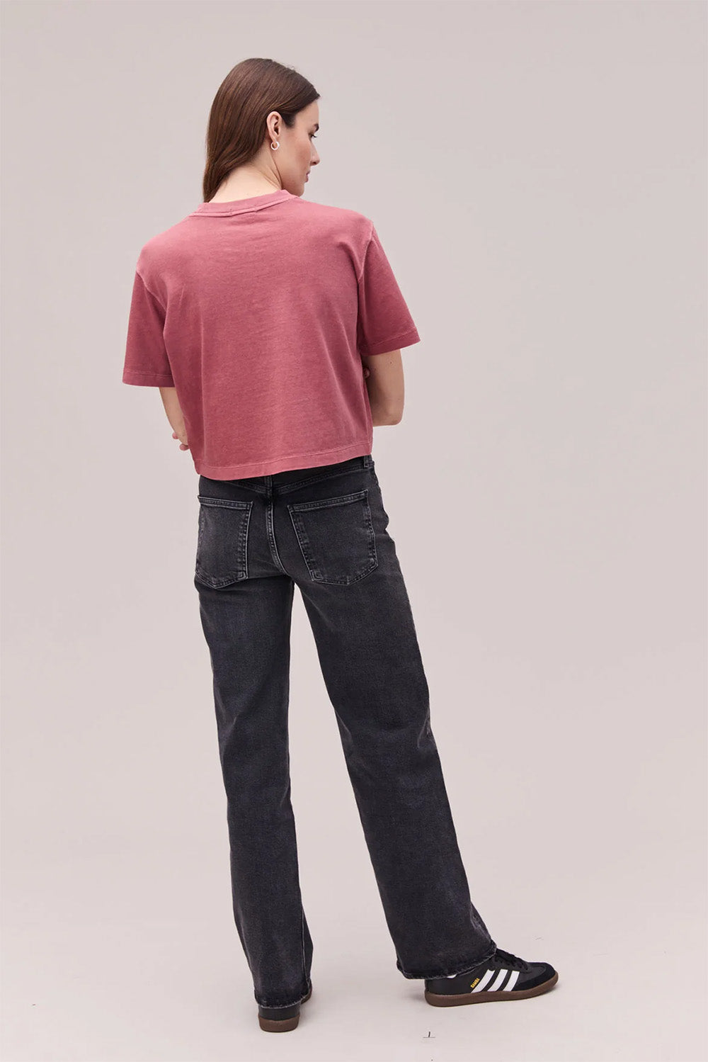 richer poorer relaxed ss crop marsala back