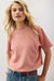 Richer Poorer - Relaxed SS Crop - Pink Sands - Front