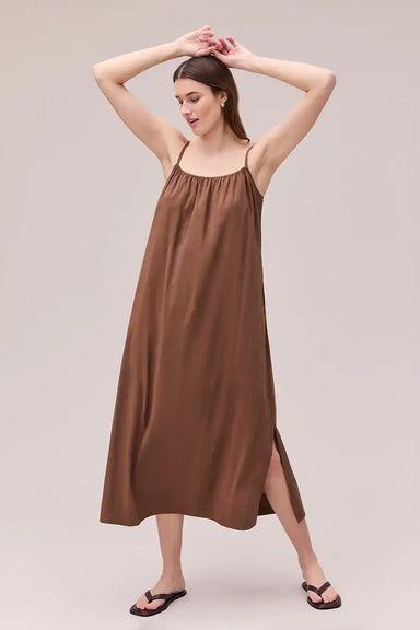 richer poorer the breezy cotton dress brunette