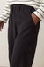 Marine Layer - Jessie Barrel Leg Pant - Black - Pocket