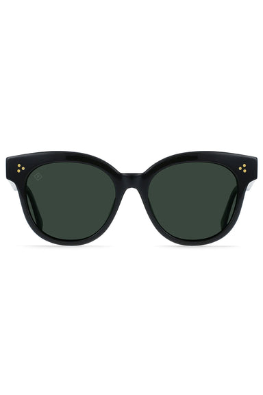 RAEN - Nikol - Recycled Black/Green Polar - Front