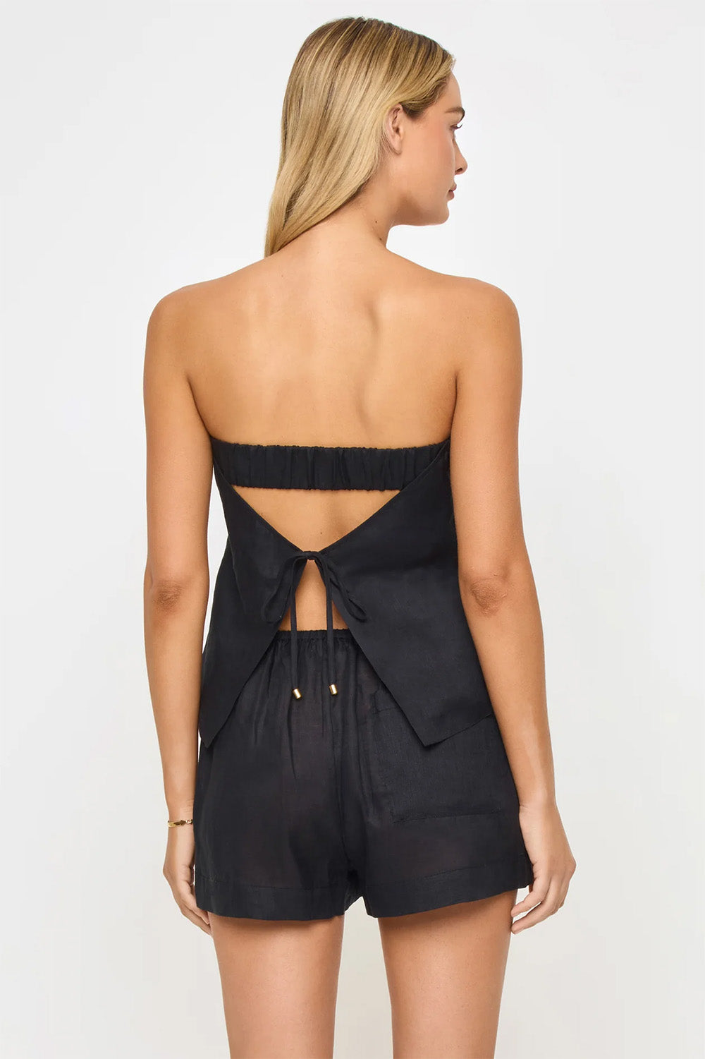 L*Space - Tessa Top - Black - Back