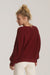 Roark Revival Made To Fade Sweater in Cherrywood — Side view