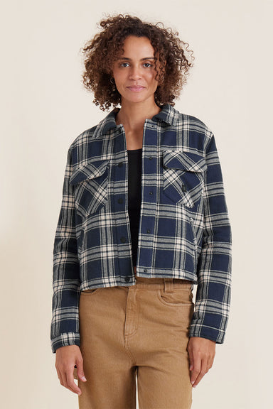 roark backwoods jacket navy front