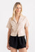 Roark - Camp Shirt - Eggshell - Front