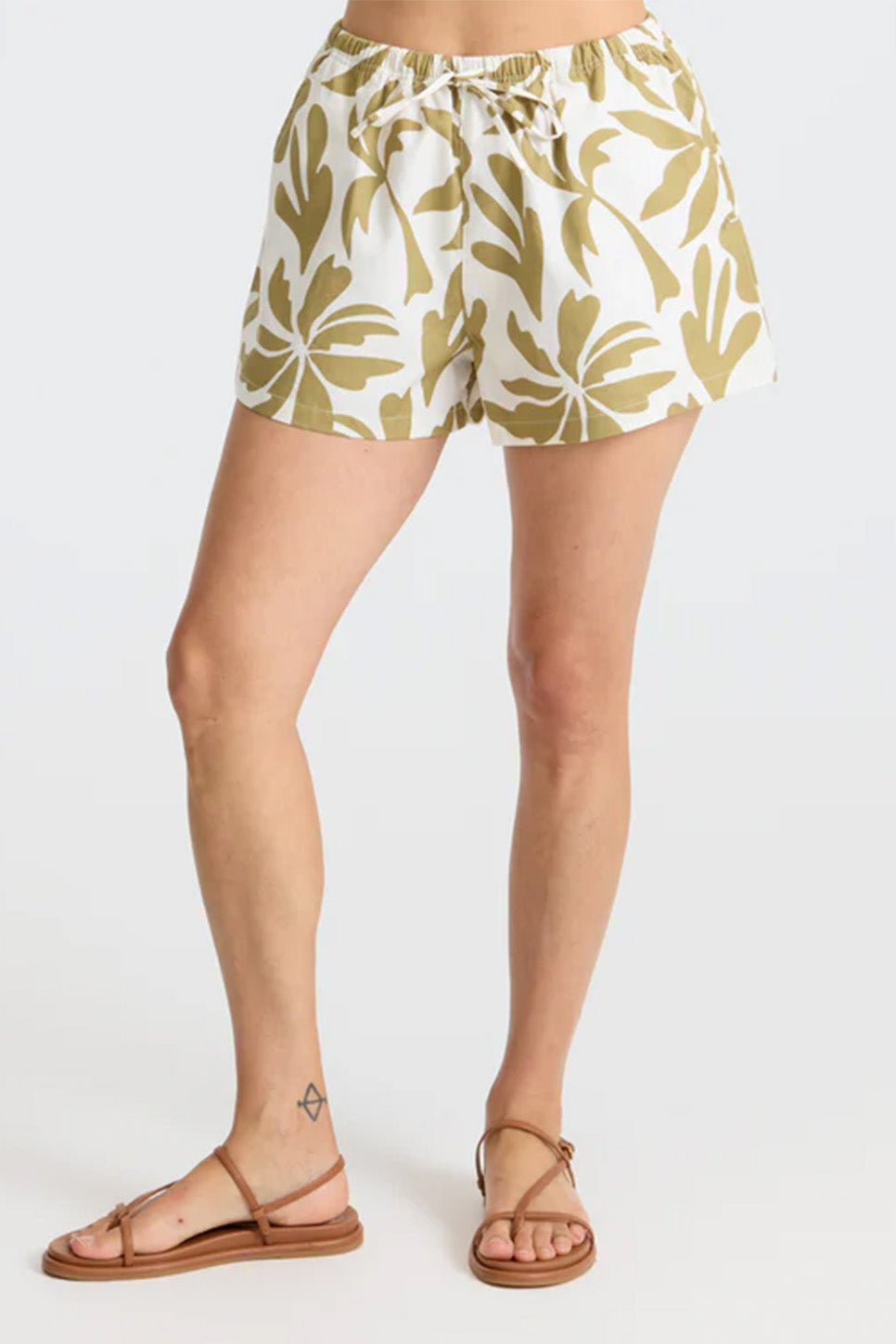 roark costa short dusty olive front