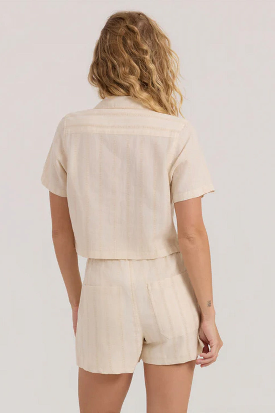 roark crosswinds camp shirt unbleached back