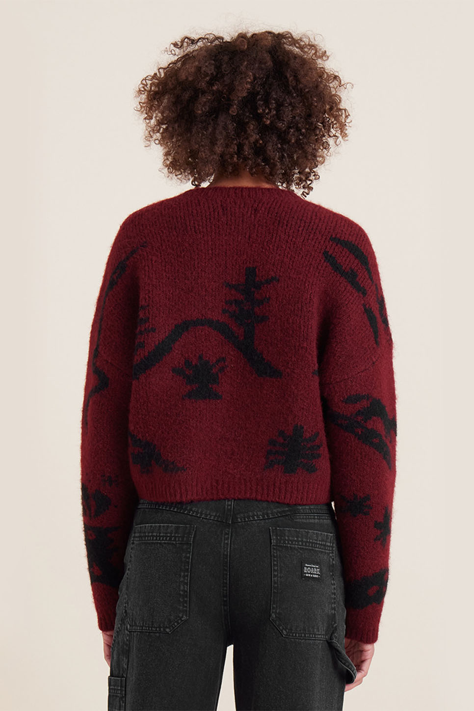 Roark - Kos Sweater - Sangria - Back