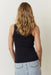 Marine Layer - Lexi Rib Sun-In Tank - Faded Black - Back