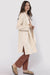 Sadie & Sage - Alessia Shawl Coat - Ivory - Side