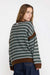 RVCA Frontier Long Sleeve Sweater in Arona Blue — Back view
