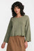 RVCA Sardinia Long Sleeve Sweater in Olive — Front view